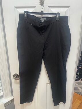 89th & Madison Black Cropped Ankle Jeans - Straight Fit